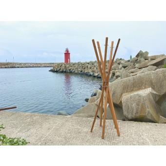 Keilbach Standgarderobe mary, 5 Stäbe, Ø 55 cm, Höhe 162 cm, 5,5 kg, Made in Germany - gestaltet und produziert in Hohenlohe