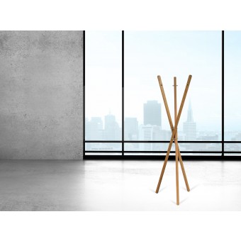 Keilbach Standgarderobe mia, 3 Stäbe, Ø 48 cm, Höhe 162 cm, 3,5 kg, Made in Germany - gestaltet und produziert in Hohenlohe
