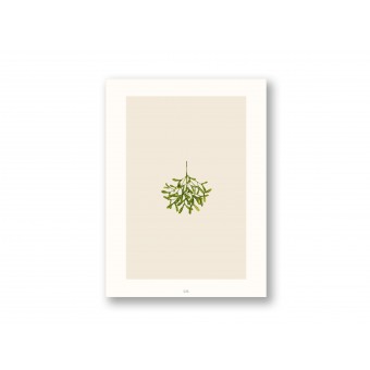 Kunstdruck Mistelzweig - SANS. Kunstdruck Mistelzweig - SANS.