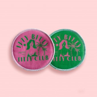 Waschbare Stilleinlagen mit Social Impact und homegrown Design von moodie x itty bitty titty club 