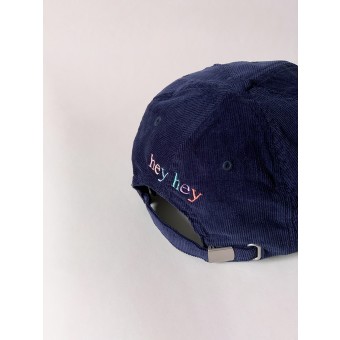 hey hey Rainbow cap - navy (Stick hinten)