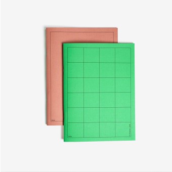booq – green-brown notebook – Edition Julie Joliat