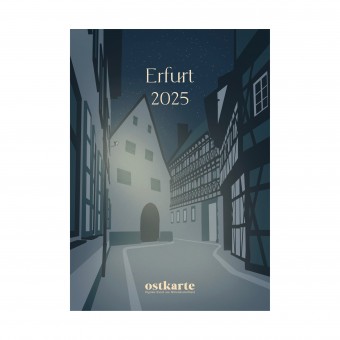 Erfurt Kalender 2025 - DIN A3 | ostkarte