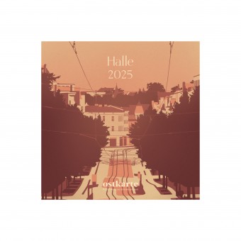 Halle Kalender 2025 - quadratisch, 21 x 21 cm | ostkarte