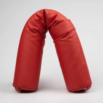 paddo Piemont cherry - Ergonomisches Positionierungskissen, flexible Ergorolle für Deinen Schreibtisch