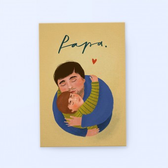 franzizo Postkarte »Papa«