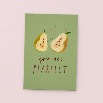 franzizo Postkarte »Pearfect«