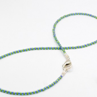»Basic Kette« in Blau und Grün von pinapina