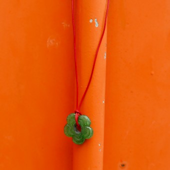 »Flower« Kette mit Blüten aus Glas von pinapina 