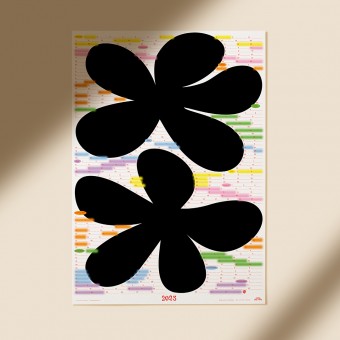 Design Wandkalender A1 Paul & Toni