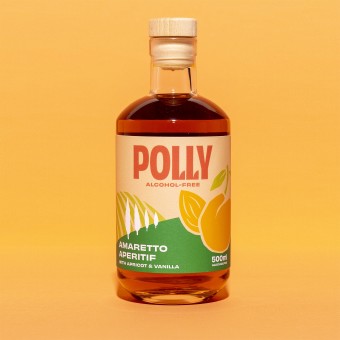 POLLY Amaretto Aperitif with Apricot & Vanilla (500 ml)
