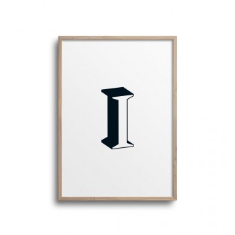 POSTER ABC – ALPHABET BUCHSTABE I Studio Schön® ABC Kollektion