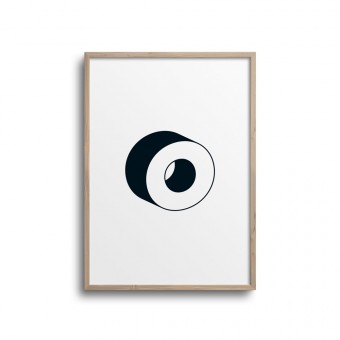 POSTER ABC – ALPHABET BUCHSTABE O Studio Schön® ABC Kollektion