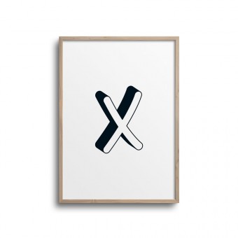 POSTER ABC – ALPHABET BUCHSTABE X Studio Schön® ABC Kollektion