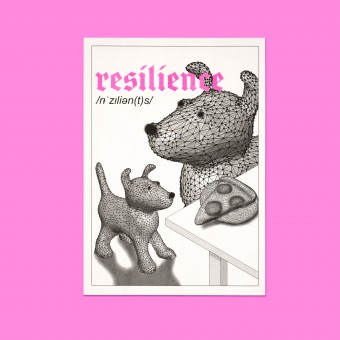 The Naughty District - handgefertigter Risographie Print »resilience«