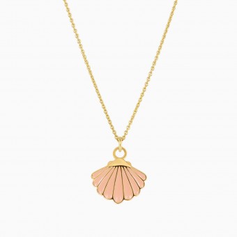Seashell Necklace | Halskette aus Gold Vermeil | Paeoni Colors 
