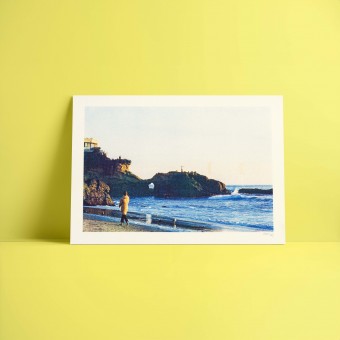 A3 - Filmfotografie Risoprint - Motiv: Laguna Beach Sonnenuntergang - Vitja Photo Prints