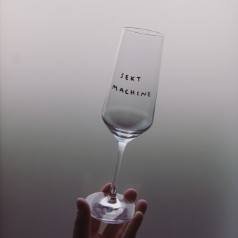 "Sekt Machine" Sektglas by Johanna Schwarzer × selekkt