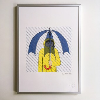 Ella Umbrella – Risografie, Din A3