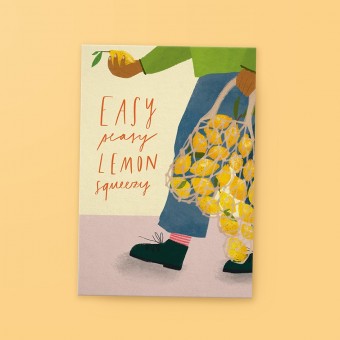 franzizo Postkarte »Lemon Squeezy«