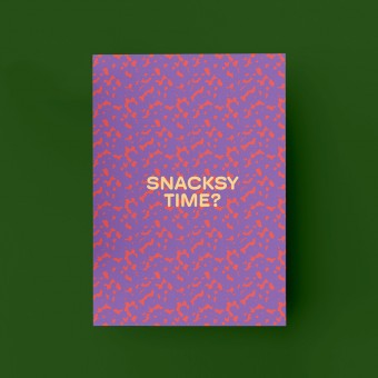 MAMF® "Snacksy Time?" Postkarte