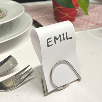 Keilbach Bildhalter "spirelli", Edelstahldraht, Ø 3 cm, Ø 17 cm