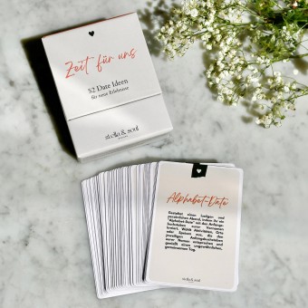 Stella & Soul - Zeit für uns: Kartenset mit 52 Date Ideen
