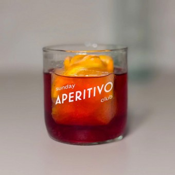 Sunday Aperitivo Club Glas, 250ml - larrys fashion 