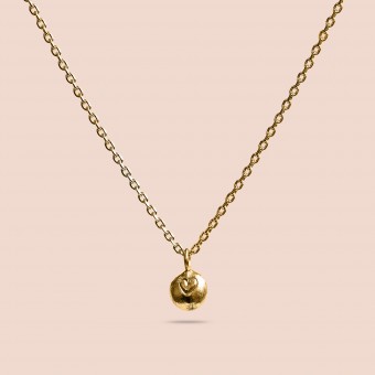 related by objects - tag it! necklace - 925 Sterlingsilber 18k goldplattiert