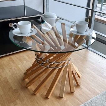 Keilbach Couchtisch tavolino-grande ø 60 × h 40 cm