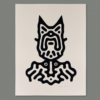 Print now - Riot later ● Totem I - Handsiebdruck