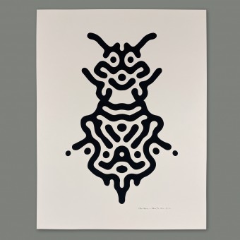 Print now - Riot later ● Totem II - Handsiebdruck