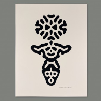 Print now - Riot later ● Totem III - Handsiebdruck