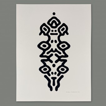 Print now - Riot later ● Totem VII - Handsiebdruck