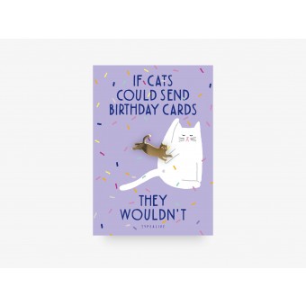 typealive / Pin / Birthday Cat No. 1
