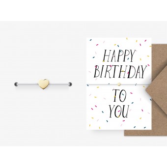 typealive / Armband / Happy Birthday