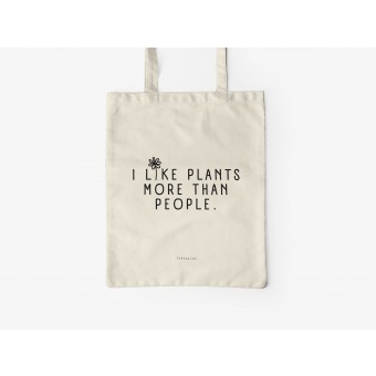 typealive / Baumwolltasche / I Like Plants