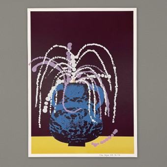 Print now - Riot later ● Vase #1 Siebdruck