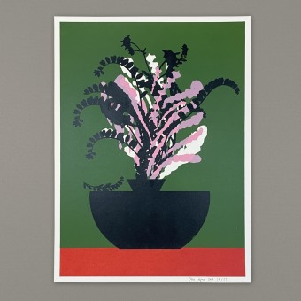Print now - Riot later ● Vase #7 Siebdruck