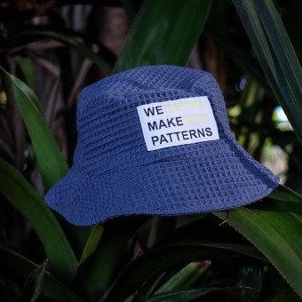 We Make Patterns - Bucket Hat Blue