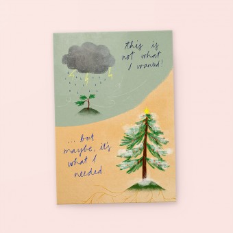 franzizo Postkarte »What I needed«