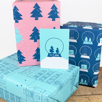 Bow & Hummingbird Geschenkverpackungs-Set Winter Wonder