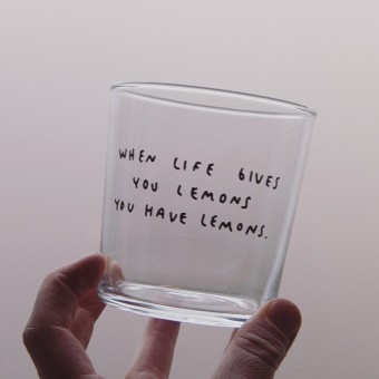 WHEN LIFE GIVES YOU LEMONS Glas – yahya studio, johanna schwarzer
