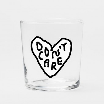 Don't Care Glas – yahya studio, johanna schwarzer