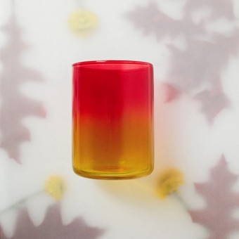 Blankstill Tumbler/Trinkglas "Yarow" mit Farbverlauf (380 ml)