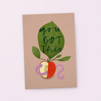 franzizo Postkarte »You got this«