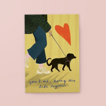 franzizo Postkarte »you&me«