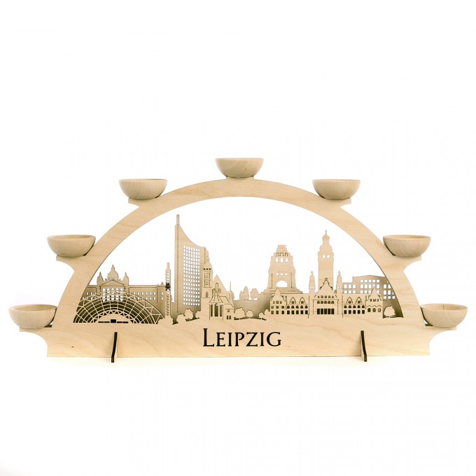 Westpaket Schwibbogen / Lichterbogen LEIPZIG