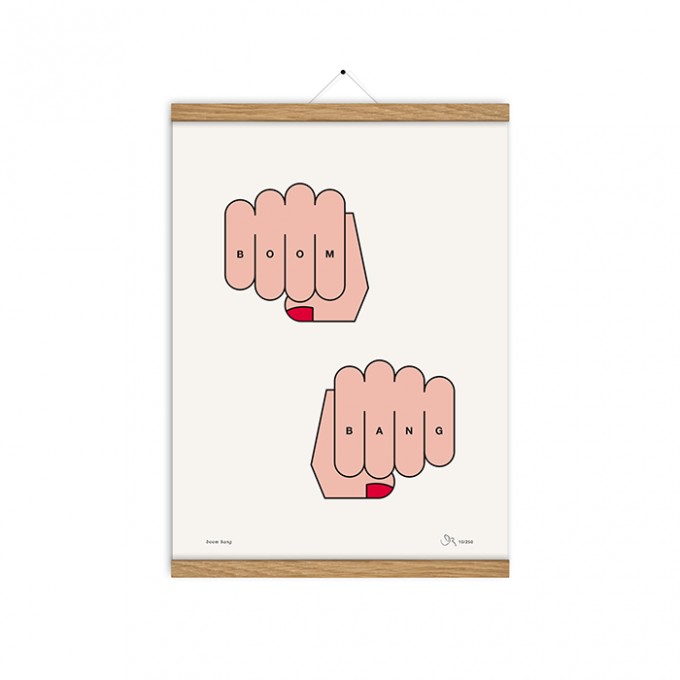 redfries boom bang a3 – Kunstdruck DIN A3
