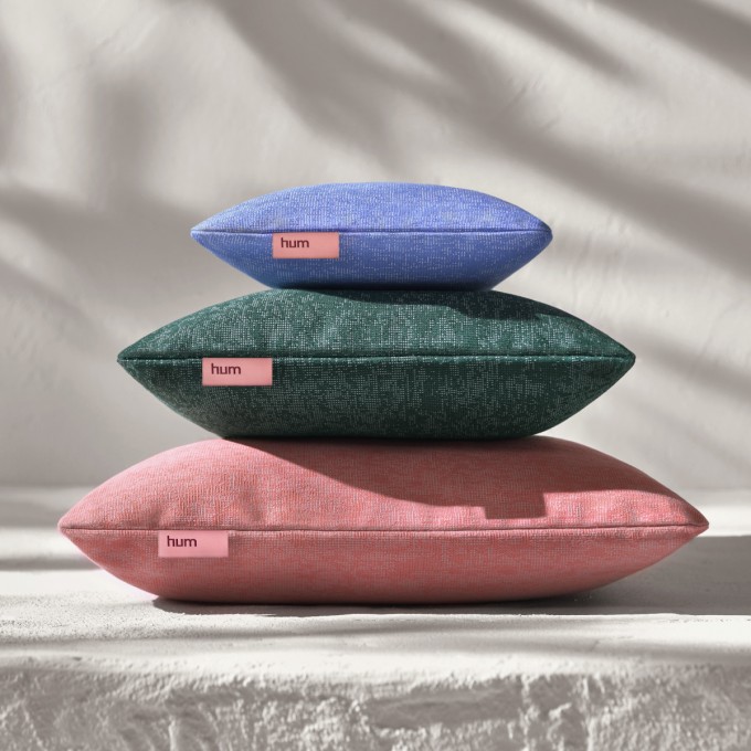 hum Atrium Outdoor-Kissen einfarbig 30x50cm